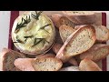 baked camembert with garlic u0026 rosemary