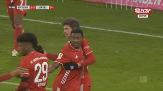 Resumen: Bayern Munich 3 RB Leipzig 3 - Jornada 10 Bundesliga