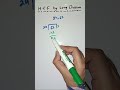 HCF || How to find HCF by long division || Highest common factor || Math Tricks || #Shorts 1080p