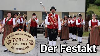 70 Jahre Trachtenkapelle Sirnitz - Der Festakt