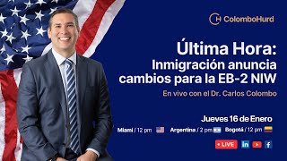 Última hora: Inmigración anuncia cambios para la EB-2 por Interés Nacional