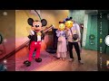 〔disney vlog〕祝40周年❕💖｜最前列で見るハーモニーインカラー｜クリスタルパレスレストラン🍰🤍