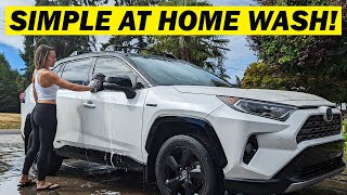 Properly Wash Your Car At Home | How I wash My Toyota RAV4