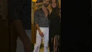 Shahid Kapoor Twins In Black With Wifie On Her Birthday | Fever FM