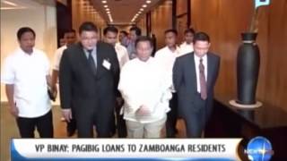 [NewsLife] VP-Binay: Pag-IBIG loans to Zamboanga residents || September 27, 2013