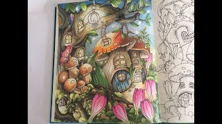 COLORIAGE Pour Adultes: Dessin fini Aux PRISMACOLOR, Tenderful Enchantments de KLARA MARKOVA