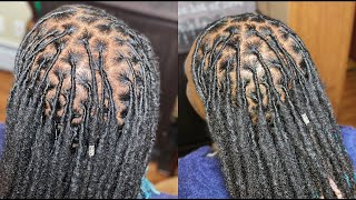 LOC RETWIST WALKTHROUGH | Using NAPPSTAR RETWIST GEL | Palm Rolling Method