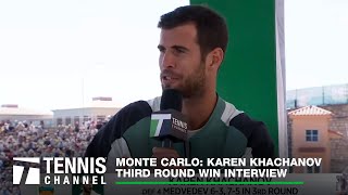 Karen Khachanov Shares Unique Perspective as an Olympic Silver Metalist | 2024 Monte Carlo 3rd Round