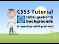 CSS3 radial-gradient Background Parameters Tutorial Radial Gradient