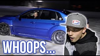 Jake Blew Up His Subaru DRIFTING!!!