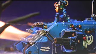 Remote Control Epic Sax Spacemarine with Working Flamethrower