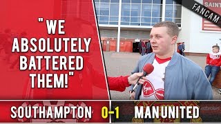 "We absolutely battered them!" | Southampton 0-1 Manchester United | The Ugly Inside