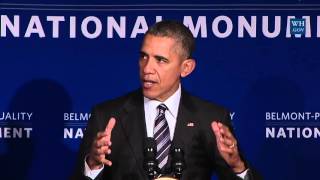 President Obama Speaks at the Newly-designated Belmont-Paul Women’s Equality National Monument