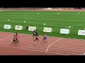 84th Singapore Open Track and Field Championships 100m Men Heat 1 Pb 10.80