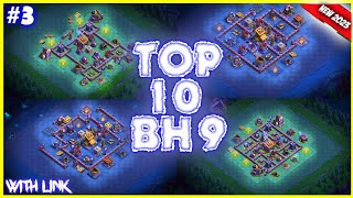 NEW Best BH9 BASE Link 2023 | Top10 Strongest Builder Hall 9 Trophy Pushing Base