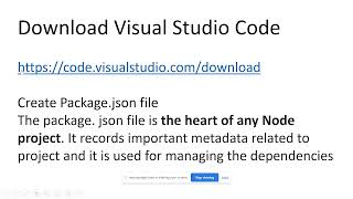 How to install Node Js , Vs Code and Cypress Installation