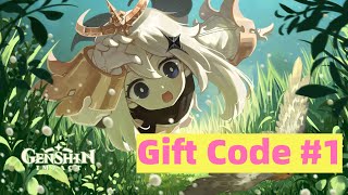 Redeem Gift Code #1 [ALL REGION] - Genshin Impact
