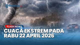 BMKG WEATHER FORECAST: These Areas Have the Potential for Heavy Rain and Strong Winds on April 22...