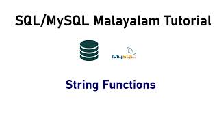 29 . String Function SQL MySQL Malayalam Tutorial