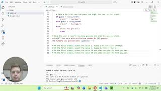 W01 Lab Guessing Game Program - Kyle Green