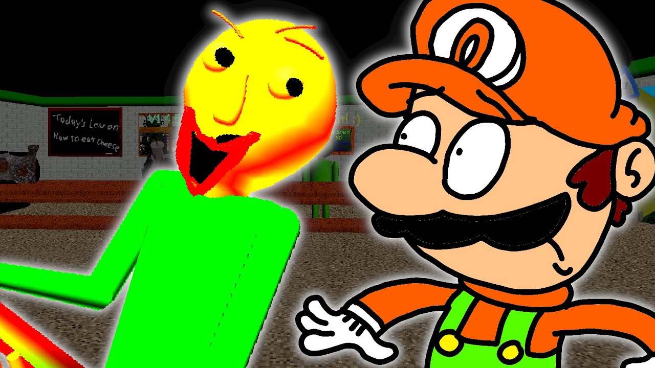 Baldi's FUN New School Remastered Gameplay (1st Video EVER Made) - YouTube