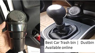 Car Dust Bin | Trash Bin | Car waste can | Car dustbin accessories online