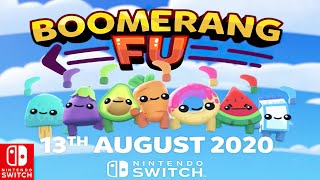 닌텐도 스위치 부메랑 푸  Nintendo Switch Boomerang Fu  ニンテンドースイッチ ブーメラン·フー  음식들의 전쟁 액션파티게임 먹거리들의 배틀로얄