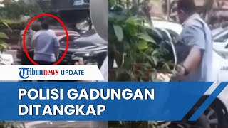 Tampang Terduga Polisi Gadungan Ditangkap di Pasar Baru & Videonya Viral, Sempat Bikin Macet Jalanan