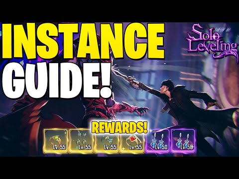 The PERFECT way to grind instance dungeons! | Solo Leveling: ARISE