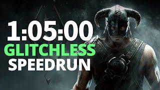 [WR] Skyrim - Glitchless Main Quest Speedrun in 1:05:00