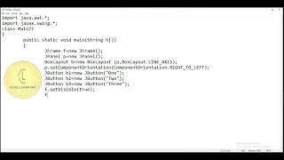 Java | Swing class 'BoxLayout #2' | CodeLearning