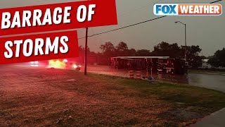 Severe Weather Slams Dallas With Large Hail, Hurricane-Force Wind Gusts, Power Outages Skyrocket
