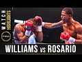 Williams vs Rosario HIGHLIGHTS: January 18, 2020 | PBC onFOX