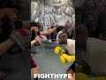 FLOYD MAYWEATHER TEACHES HOW TO THROW INSIDE SHOTS WITH PROPER TECHNIQUE; REVEALS COMMON MISTAKE