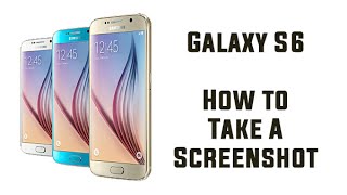 Galaxy S6 - How to Take a Screenshot​​​ | H2TechVideos​​​
