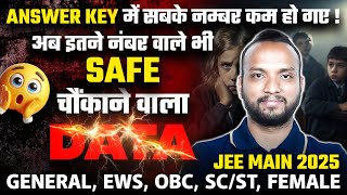 JEE Main 2025 Answer Key | Marks vs Percentile | Safe Score | Category Wise Cutoff | Sourabh Sir