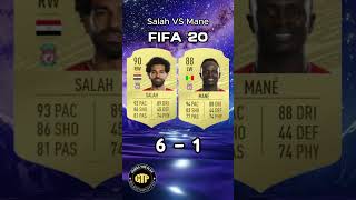 Salah VS Mane FIFA EVOLUTION🔥#eafc24 #shorts #fifa