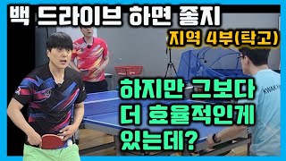 백핸드 드라이브? 그보다 효율적인 득점 방법이 있는데? [조현우코치]/Ping Pong Backhand top spin? NO. Backhand Punch