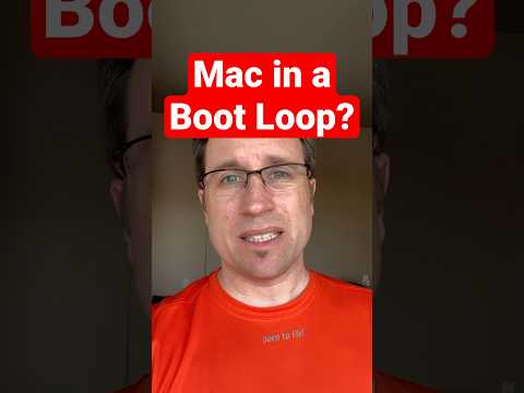 How to get your Mac out of a Boot Loop! #problem #mac #help