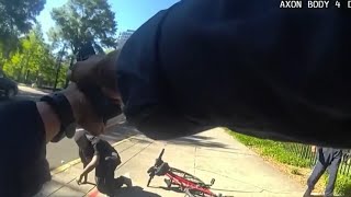 Body camera video released of Beltline stabbing suspect's arrest