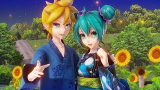 【MMD PV 60 fps 】打上花火 Uchiage Hanabi - Hatsune Miku ・Kagamine Len (English / Romaji Sub)