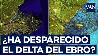 ¿Ha desaparecido el delta del Ebro bajo las aguas?