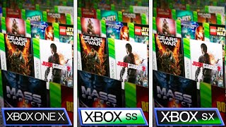 Xbox Series S/X VS Xbox One X | 360 & Xbox Games Comparison | Backward Compatibility