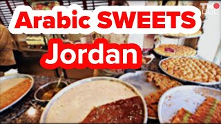 Arabic sweets in Amman - Jordan