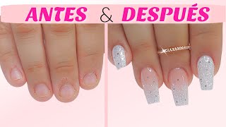 Transformación EXTREMA! De Uñas Mordidas a Uñas HERMOSAS