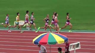 京都選手権2020 少年B男子3000m タイムレース決勝3組