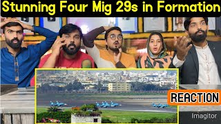 Reaction On Stunning Four Mig 29s in Formation || Bangladesh Air Force.