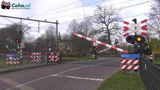 Spoorwegovergang Wijhe 😍4K😍 // Dutch railroad crossing