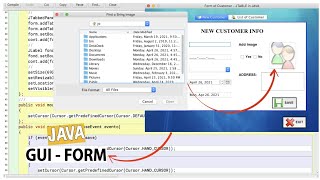 GUI JAVA - Them Save in DATABASE - AND FINALLY JTABLE - PART 1