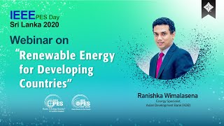 Webinar on Renewable Energy for Developing Countries